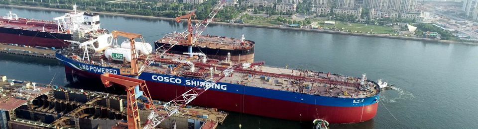 World S First LNG Fuelled VLCC Starts Sea Trials In China